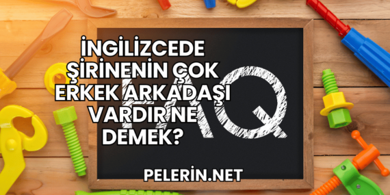 İngilizcede Şirinenin Çok Erkek Arkadaşı Vardır Ne Demek?