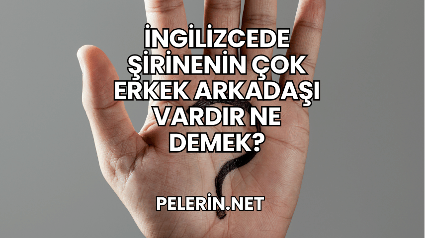 İngilizcede Şirinenin Çok Erkek Arkadaşı Vardır Ne Demek?