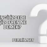 İngilizcede Şizofren Ne Demek?
