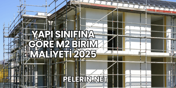 Yapı Sınıfına Göre m2 Birim Maliyeti 2025