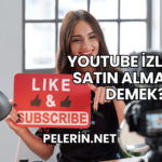 YouTube İzlenme Satın Almak Ne Demek?