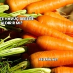 Hamilelikte Havuç Bebeğe Kilo Aldırır mı?